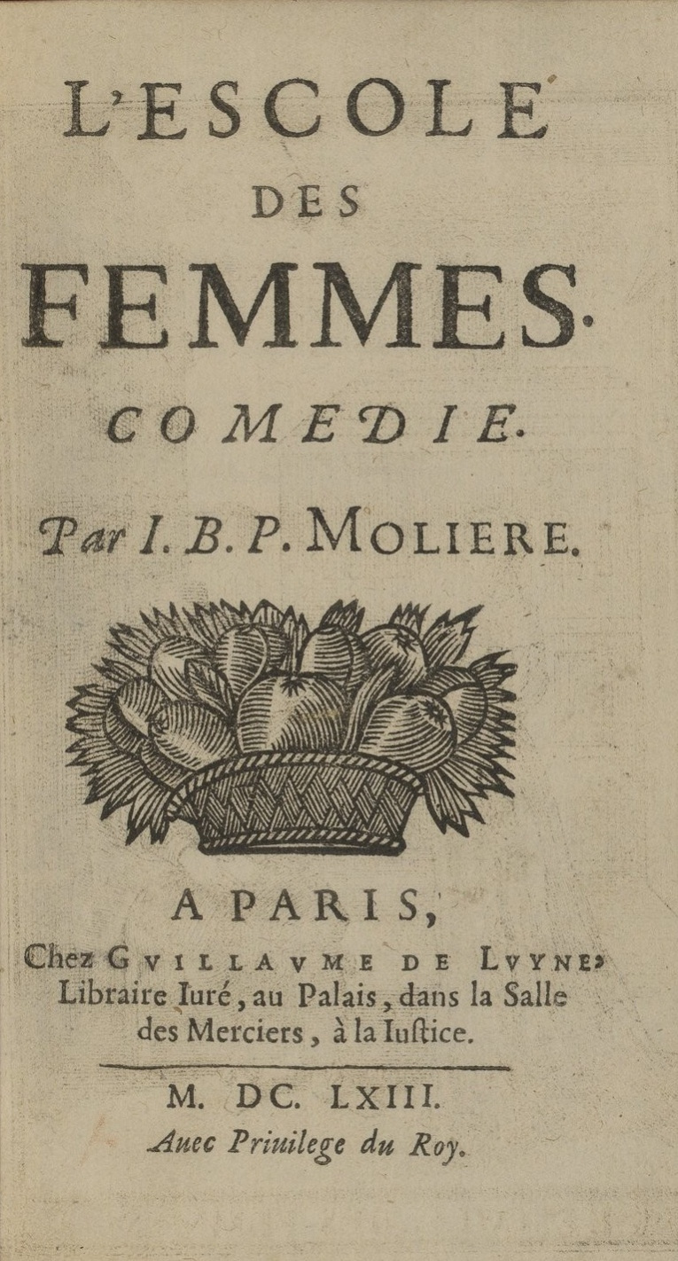 Комедия Мольера "Школа жён"